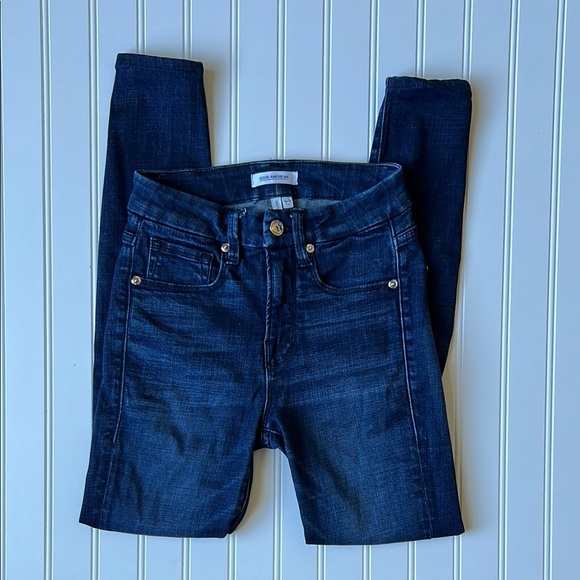 Good American Denim - Good American Good Legs Blue Skinny Jeans